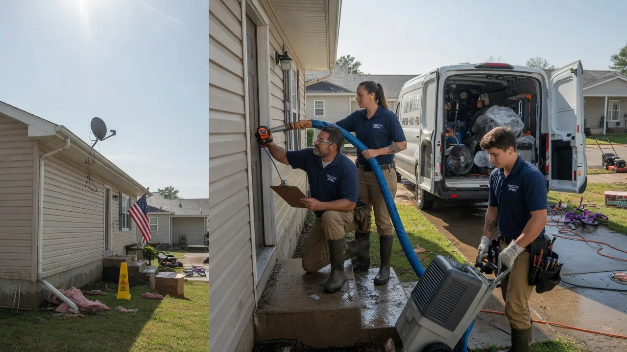 Ceiling Water Damage Restoration in Raymond, MS near me